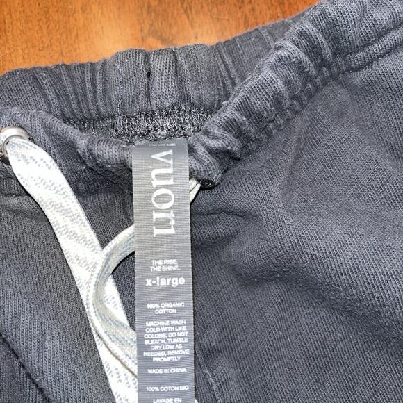 Vuori Shorts Womens XL Gray Sunnyside Drawstring 2” Casual Cotton - Picture 2 of 6